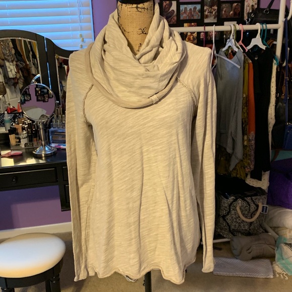Free People Tops - Free People Cocoon Cowl Neck Top